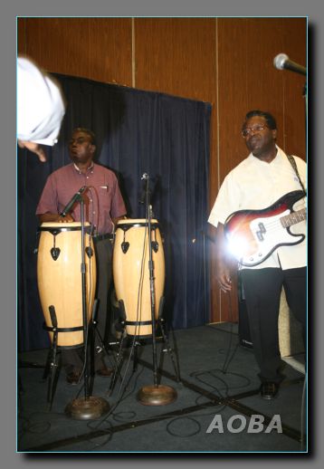<small>Reunion Band practising</small>