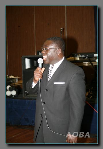 <small>Franklin Nuamah - MC for the Dinner Dance</small>