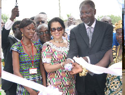 Launching of Community Water Centre in Ghana