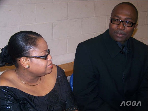 Goddard Quaye & wife